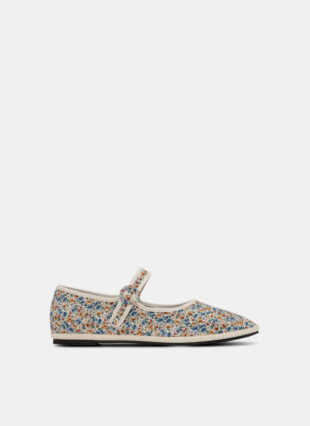 Mary Jane Flats Floral