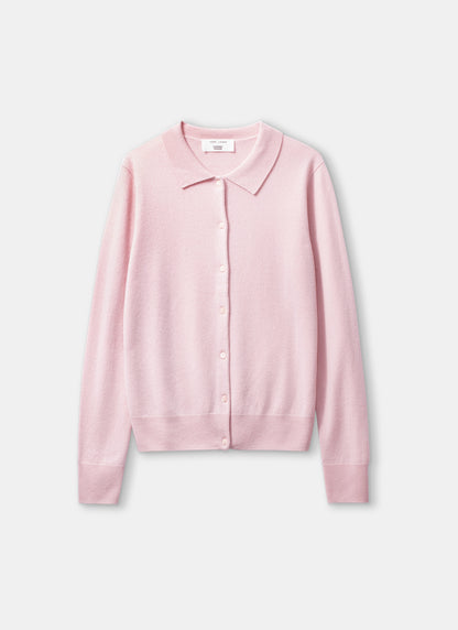 Cashmere Cardigan - Soft Pink